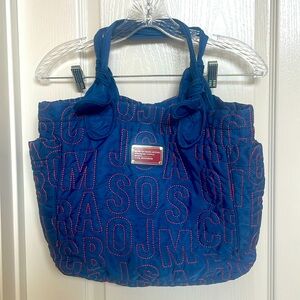 Marc Jacobs Nylon Embroidered Tote